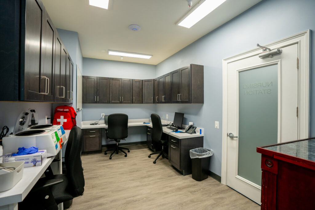 STR Behavioral Health Cedar Creek - nurse station