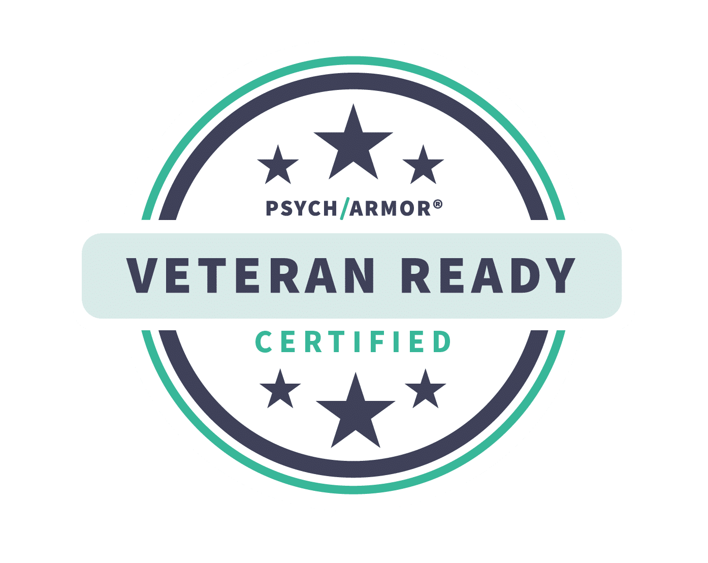 VRO PsychArmor certified badge STR