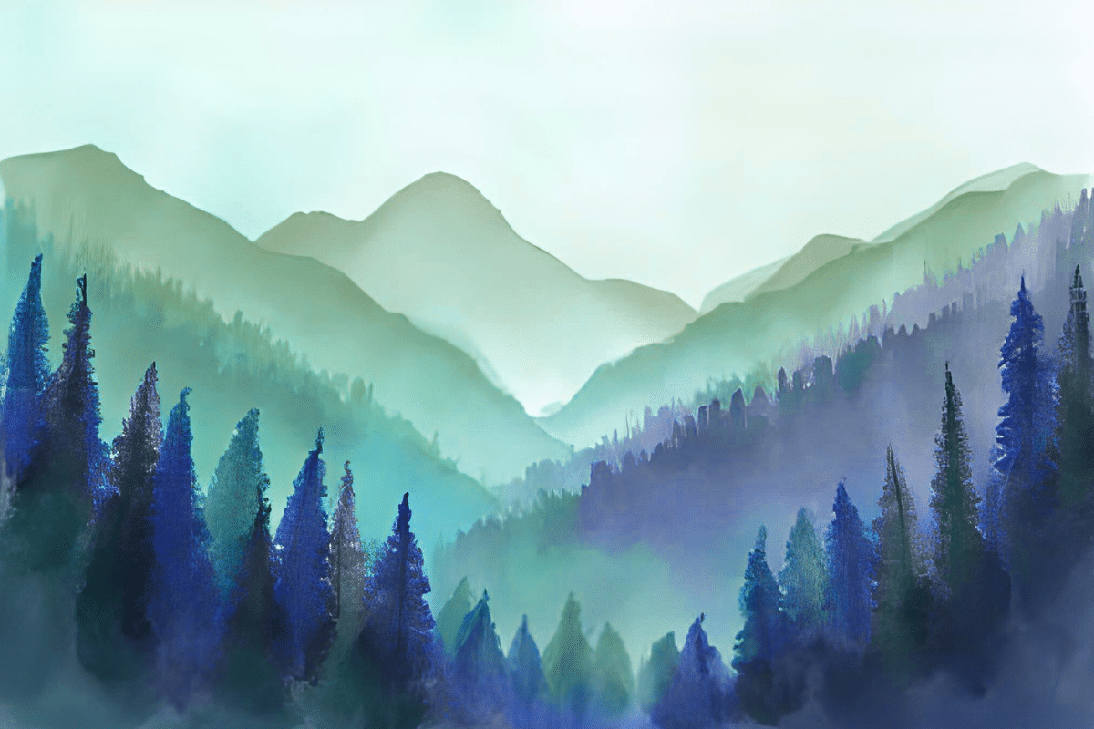 STR Behavioral Health - Painting of pocono mountains