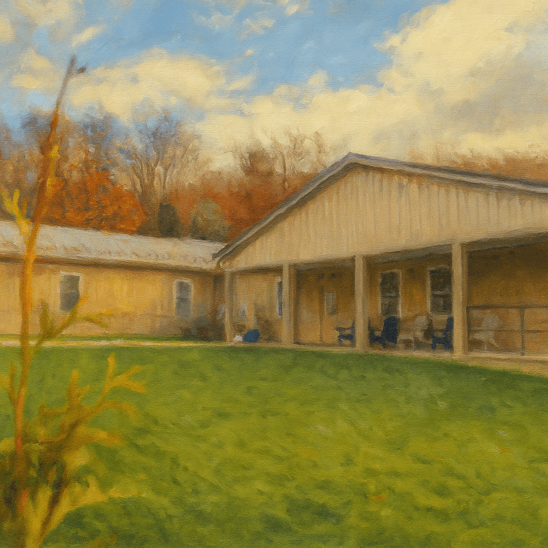 STR Silver Pines - Watercolor of facility
