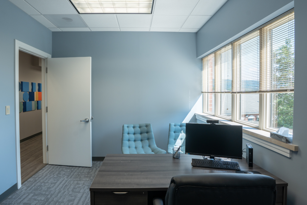 Therapist office at  STR Harrisburg outpatient center